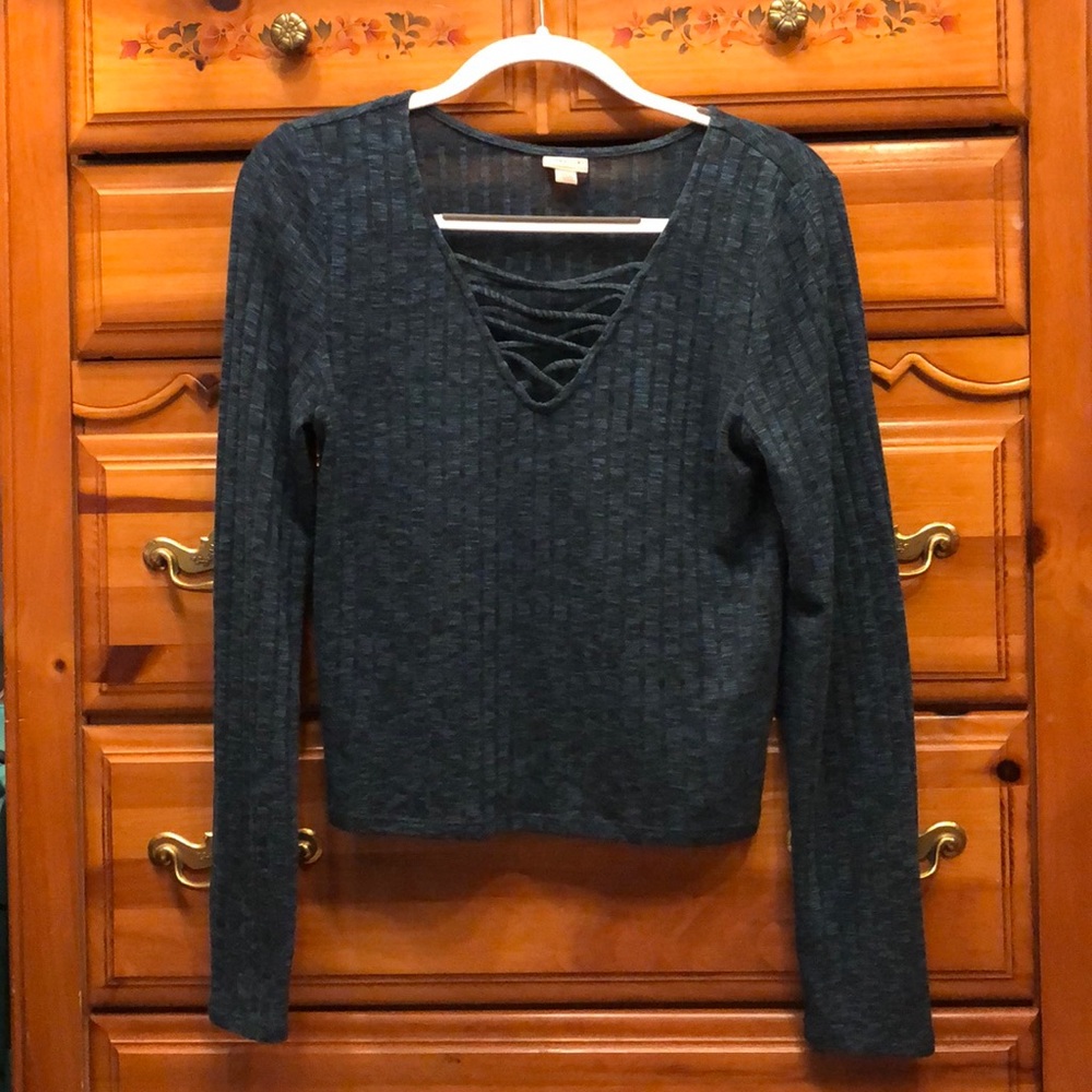 Criss Cross Front Shirt